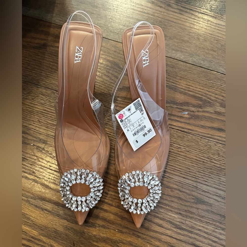 ZARA. Heels. Absolutely new
